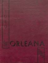 Orleans High School 1949 yearbook cover photo
