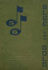 Columbian High School 1956 yearbook cover photo