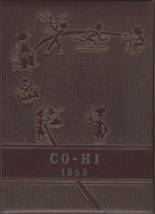 Cook High School 1955 yearbook cover photo