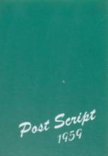 Day Prospect Hill School 1959 yearbook cover photo