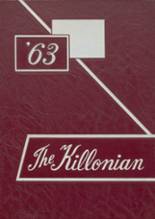 Killingly High School 1963 yearbook cover photo