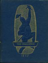 Hatfield High School 1949 yearbook cover photo