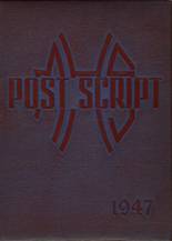 Marshalltown High School 1947 yearbook cover photo