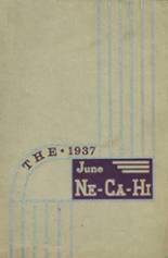 New Castle High School 1937 yearbook cover photo
