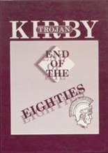 Kirby High School 1989 yearbook cover photo