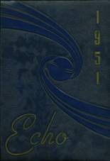 East Canton High School 1951 yearbook cover photo