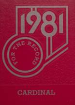 1981 Taylor County High School Yearbook from Campbellsville, Kentucky cover image