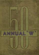 Waukegan High School 1950 yearbook cover photo