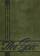 1953 Owosso High School Yearbook from Owosso, Michigan cover image