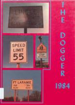 Lingle - Ft. Laramie High School 1984 yearbook cover photo