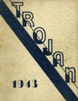Troy High School 1943 yearbook cover photo