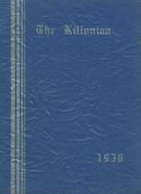 Killingly High School 1938 yearbook cover photo