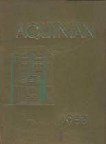 Aquinas College High School 1953 yearbook cover photo