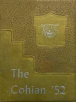 Columbia High School 1952 yearbook cover photo