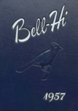 Bellville High School 1957 yearbook cover photo