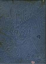 Gallia Academy High School 1949 yearbook cover photo