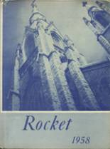 St. Alphonsus High School 1958 yearbook cover photo