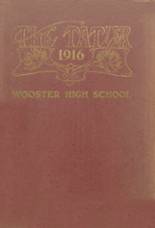 Wooster High School 1916 yearbook cover photo