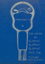 Mansfield High School 1977 yearbook cover photo