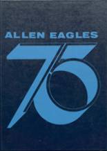 Allen High School 1975 yearbook cover photo