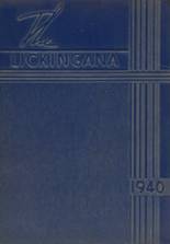 Pataskala High School 1940 yearbook cover photo