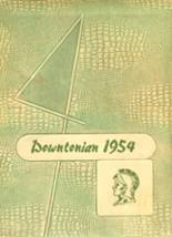 Lylburn - Downing High School 1954 yearbook cover photo