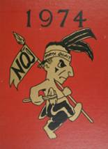 North Quincy High School 1974 yearbook cover photo