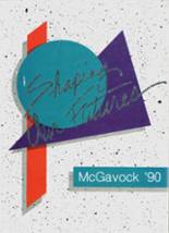McGavock High School 1990 yearbook cover photo