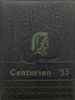 Century High School 1955 yearbook cover photo