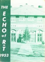 Roberts-Thawville High School 1953 yearbook cover photo