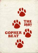 Glen Burnie High School 1987 yearbook cover photo