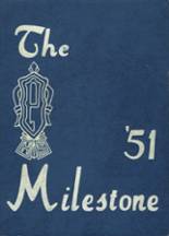 Pigeon High School 1951 yearbook cover photo