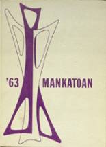 Mankato High School 1963 yearbook cover photo