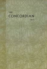 Concord High School 1937 yearbook cover photo