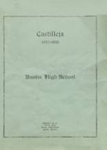 Austin High School 1928 yearbook cover photo