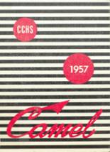 Campbell County High School 1957 yearbook cover photo