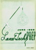 Lane Technical High School 1950 yearbook cover photo