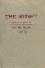 1923 N.H. Fay High School Yearbook from Dexter, Maine cover image
