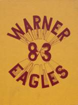 Warner High School 1983 yearbook cover photo