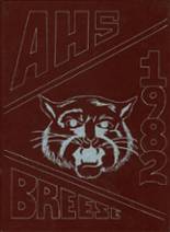 Albion High School 1982 yearbook cover photo