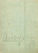 Washington High School 1954 yearbook cover photo