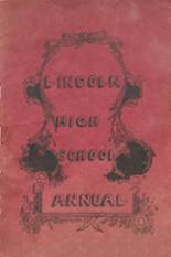 Lincoln High School 1909 yearbook cover photo