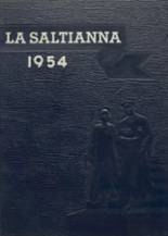 Saltsburg High School 1954 yearbook cover photo