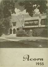 Oakwood High School 1955 yearbook cover photo