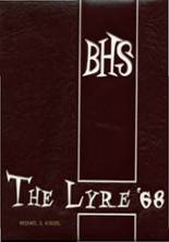 Charles W. Baker High School 1968 yearbook cover photo