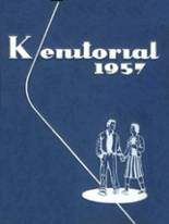 Kenmore High School (thru 1959) 1957 yearbook cover photo