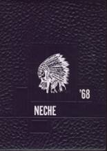 Neches High School 1968 yearbook cover photo