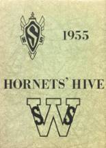 White Sulphur Springs High School 1955 yearbook cover photo
