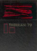 Therrell High School 1970 yearbook cover photo