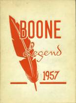 1957 Boone High School Yearbook from Orlando, Florida cover image